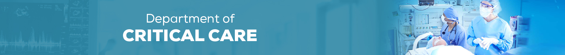 Critical care Unit Banner